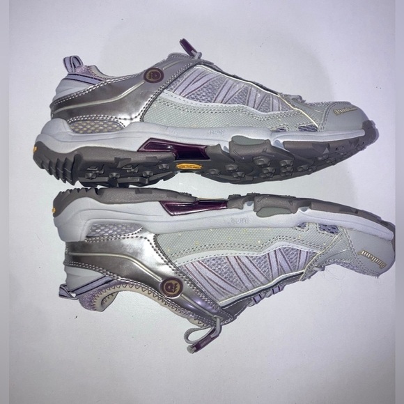 Dunham waffle stompers hiking Women's Gray silver purple Athletic Shoes 8.5 - Picture 7 of 9